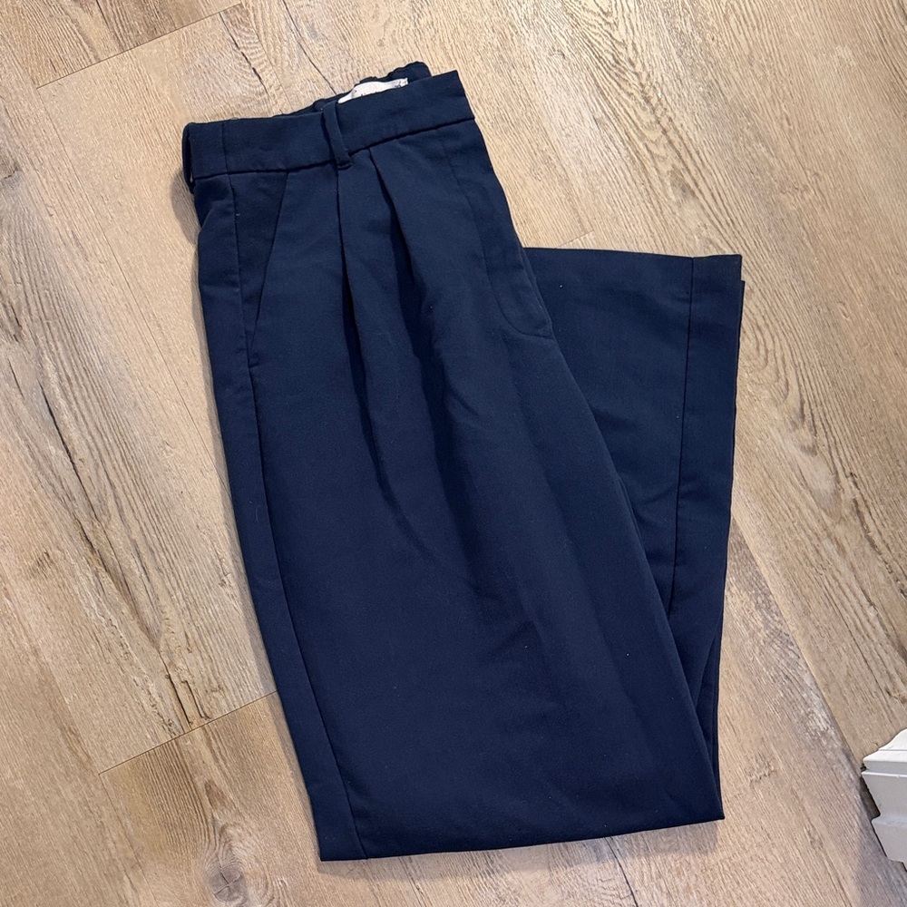 Women’s Curve Love Navy Sloane Trousers